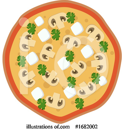 Royalty-Free (RF) Pizza Clipart Illustration by Morphart Creations - Stock Sample #1682002
