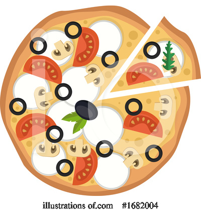 Pizza Clipart #1682004 by Morphart Creations