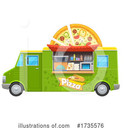 Pizza Clipart #1735576 by Vector Tradition SM