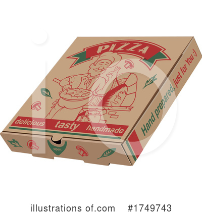 Royalty-Free (RF) Pizza Clipart Illustration by dero - Stock Sample #1749743