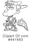 Pizza Clipart #441663 by toonaday
