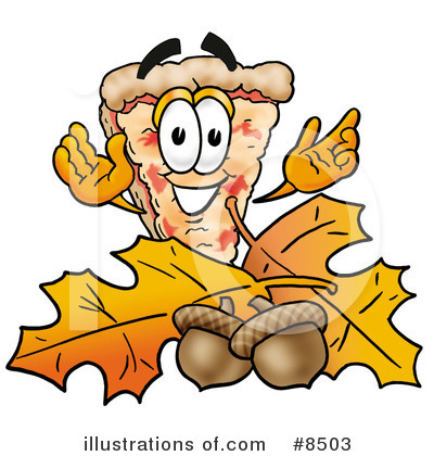 Royalty-Free (RF) Pizza Clipart Illustration by Mascot Junction - Stock Sample #8503