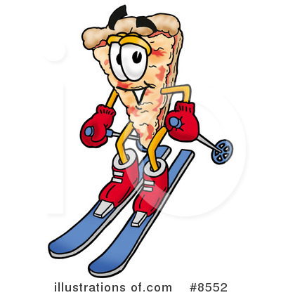 Pizza Character Clipart #8552 by Mascot Junction