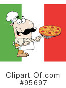 Pizza Clipart #95697 by Hit Toon