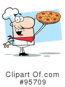 Pizza Clipart #95709 by Hit Toon