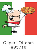 Pizza Clipart #95710 by Hit Toon