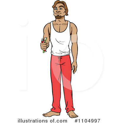 Royalty-Free (RF) Pjs Clipart Illustration by Cartoon Solutions - Stock Sample #1104997