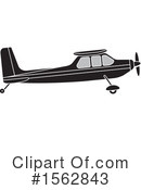 Plane Clipart #1562843 by Lal Perera