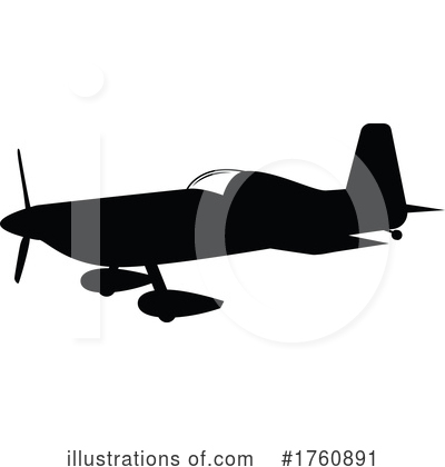 Royalty-Free (RF) Plane Clipart Illustration by Vector Tradition SM - Stock Sample #1760891