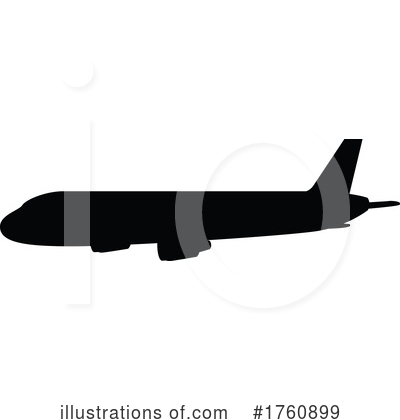 Royalty-Free (RF) Plane Clipart Illustration by Vector Tradition SM - Stock Sample #1760899
