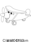 Plane Clipart #1804163 by AtStockIllustration