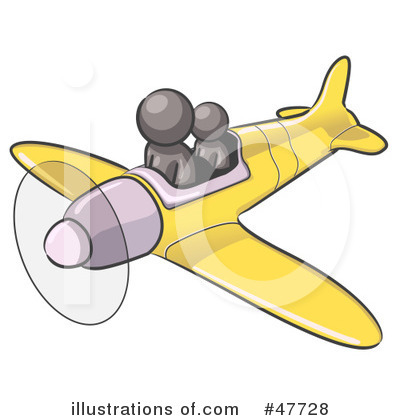 Airplane Clipart #47728 by Leo Blanchette