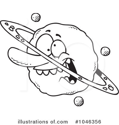 Outer Space Clipart #1046356 by toonaday