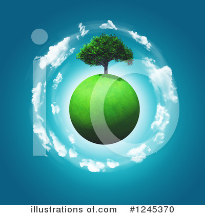 Royalty-Free (RF) Planet Clipart Illustration by KJ Pargeter - Stock Sample #1245370