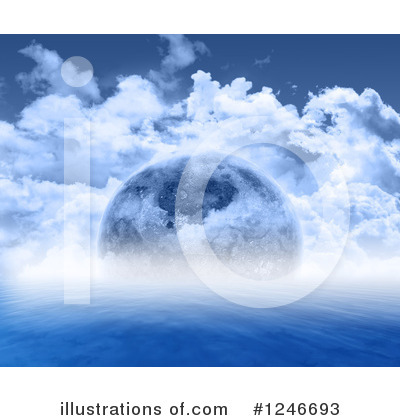 Royalty-Free (RF) Planet Clipart Illustration by KJ Pargeter - Stock Sample #1246693