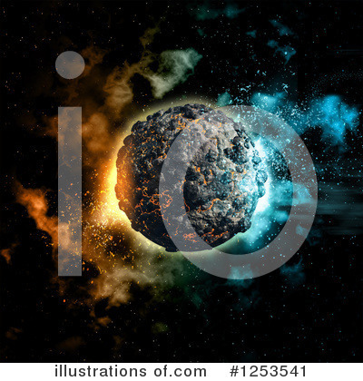 Royalty-Free (RF) Planet Clipart Illustration by KJ Pargeter - Stock Sample #1253541