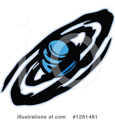 Royalty-Free (RF) Planet Clipart Illustration by Chromaco - Stock Sample #1261481