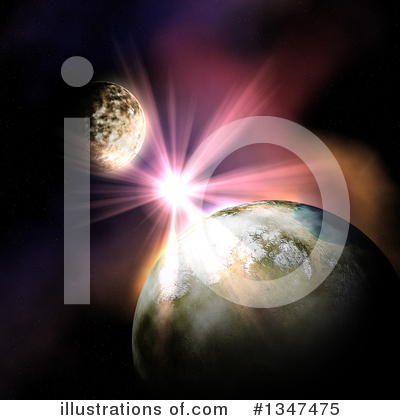 Planets Clipart #1347475 by KJ Pargeter