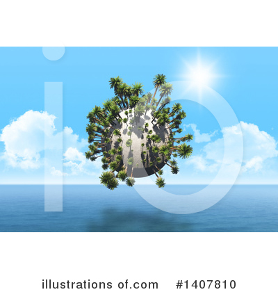 Royalty-Free (RF) Planet Clipart Illustration by KJ Pargeter - Stock Sample #1407810