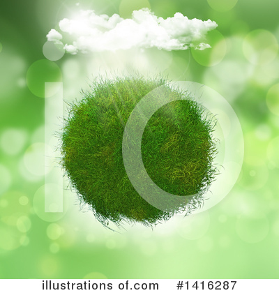Royalty-Free (RF) Planet Clipart Illustration by KJ Pargeter - Stock Sample #1416287