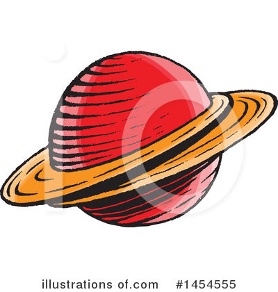 Royalty-Free (RF) Planet Clipart Illustration by cidepix - Stock Sample #1454555