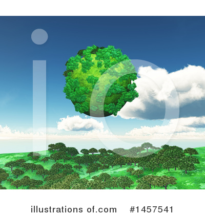 Royalty-Free (RF) Planet Clipart Illustration by KJ Pargeter - Stock Sample #1457541