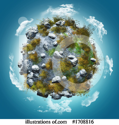 Royalty-Free (RF) Planet Clipart Illustration by KJ Pargeter - Stock Sample #1708816