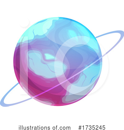 Royalty-Free (RF) Planet Clipart Illustration by Vector Tradition SM - Stock Sample #1735245