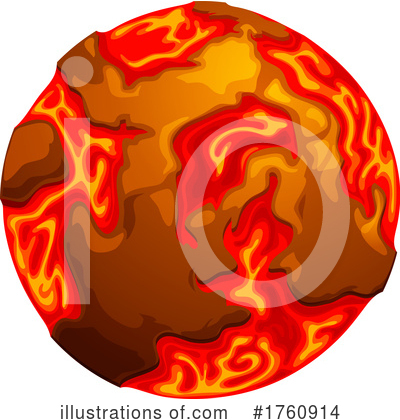 Royalty-Free (RF) Planet Clipart Illustration by Vector Tradition SM - Stock Sample #1760914