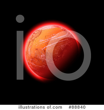 Royalty-Free (RF) Planet Clipart Illustration by Arena Creative - Stock Sample #88840