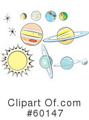 Planets Clipart #60147 by xunantunich