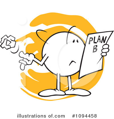 Royalty-Free (RF) Planning Clipart Illustration by Johnny Sajem - Stock Sample #1094458