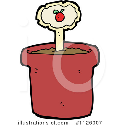 Royalty-Free (RF) Plant Clipart Illustration by lineartestpilot - Stock Sample #1126007
