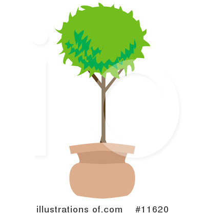 Royalty-Free (RF) Plant Clipart Illustration by AtStockIllustration - Stock Sample #11620
