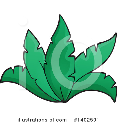 Royalty-Free (RF) Plant Clipart Illustration by visekart - Stock Sample #1402591