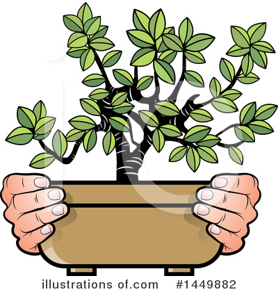 Royalty-Free (RF) Plant Clipart Illustration by Lal Perera - Stock Sample #1449882