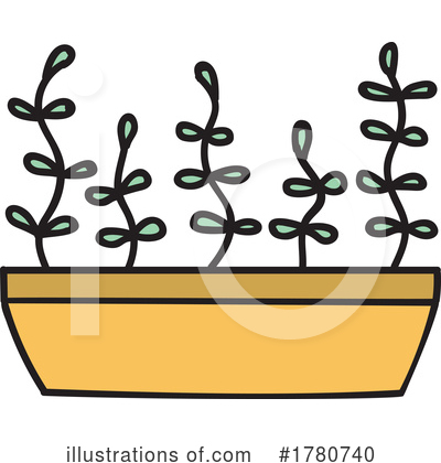 Royalty-Free (RF) Plant Clipart Illustration by Vector Tradition SM - Stock Sample #1780740