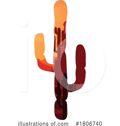 Cactus Clipart #1806740 by Vector Tradition SM