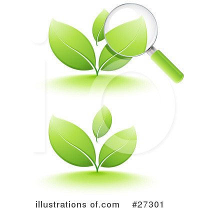 Royalty-Free (RF) Plant Clipart Illustration by beboy - Stock Sample #27301