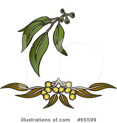 Royalty-Free (RF) Plant Clipart Illustration by Dennis Holmes Designs - Stock Sample #65599