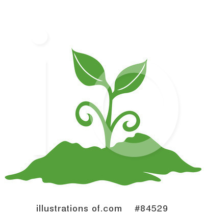 Royalty-Free (RF) Plant Clipart Illustration by Pams Clipart - Stock Sample #84529