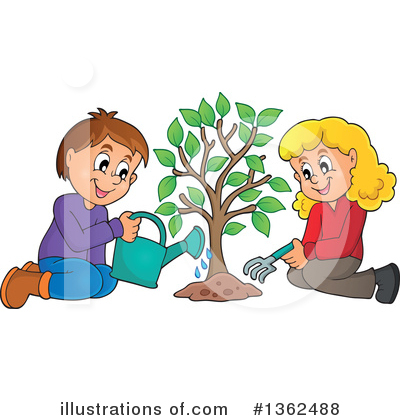 Trees Clipart #1362488 by visekart