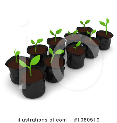 Royalty-Free (RF) Plants Clipart Illustration by BNP Design Studio - Stock Sample #1080519