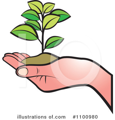 Royalty-Free (RF) Plants Clipart Illustration by Lal Perera - Stock Sample #1100980
