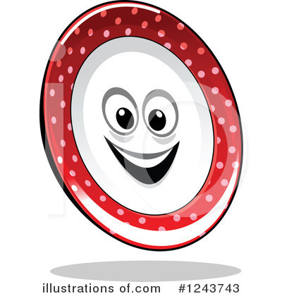 Royalty-Free (RF) Plate Clipart Illustration by Vector Tradition SM - Stock Sample #1243743