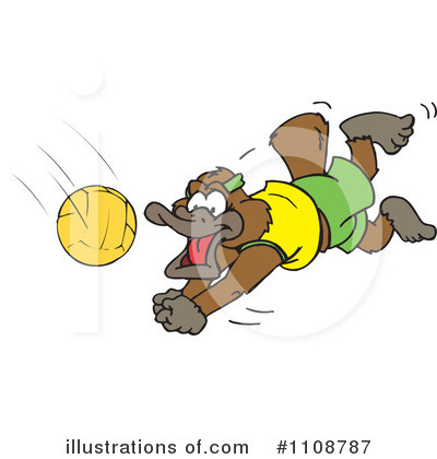 Platypus Clipart #1108787 by Dennis Holmes Designs