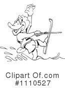 Platypus Clipart #1110527 by Dennis Holmes Designs