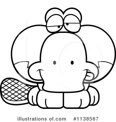 Royalty-Free (RF) Platypus Clipart Illustration by Cory Thoman - Stock Sample #1138567