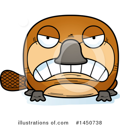 Royalty-Free (RF) Platypus Clipart Illustration by Cory Thoman - Stock Sample #1450738