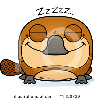 Royalty-Free (RF) Platypus Clipart Illustration by Cory Thoman - Stock Sample #1450739